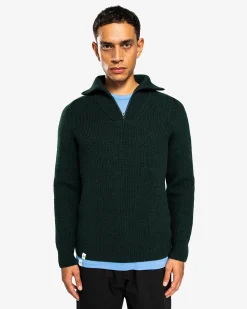 Hot Alltime Graze Half Zip Genser Ullstrikk|Ullstrikk