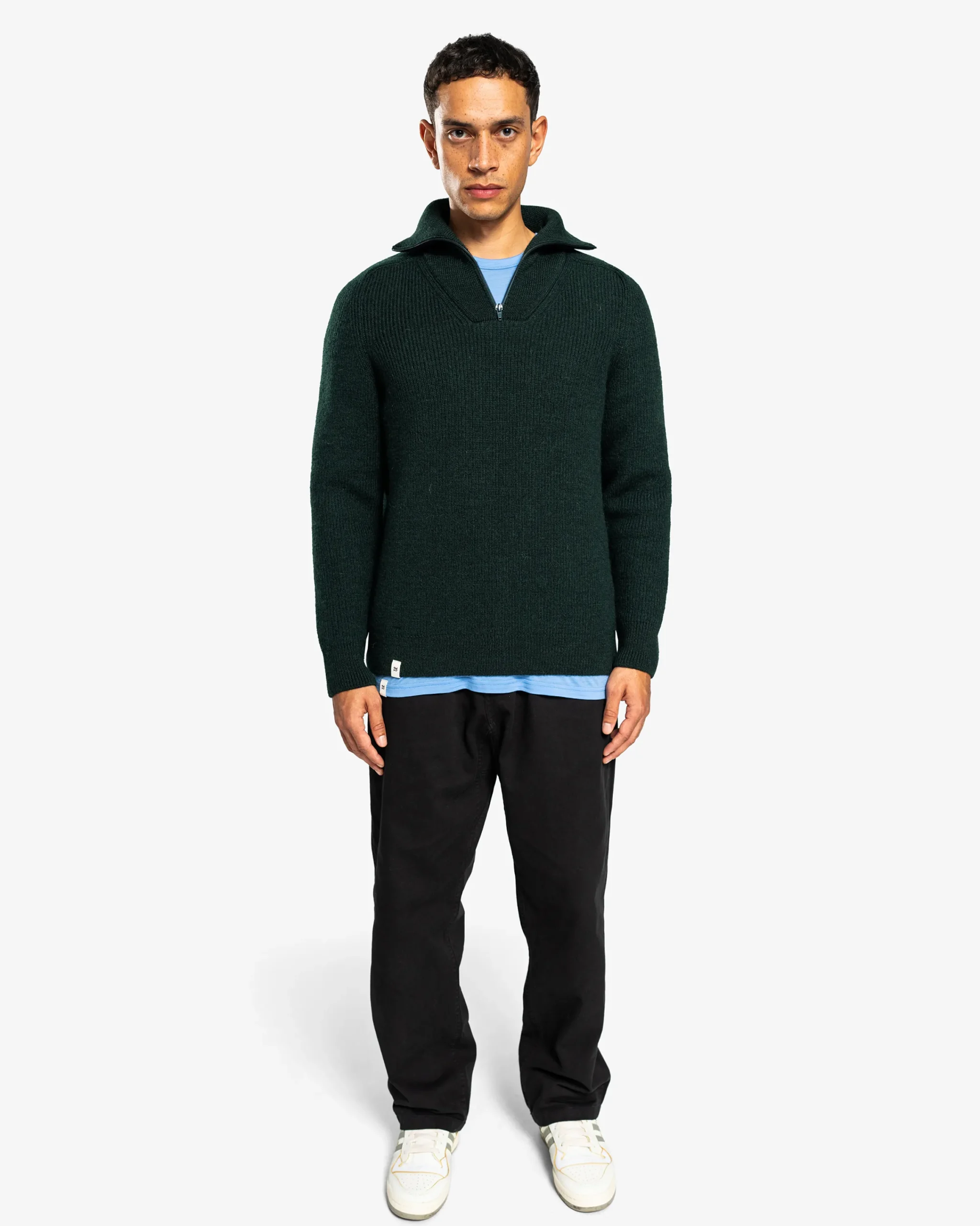 Hot Alltime Graze Half Zip Genser Ullstrikk|Ullstrikk