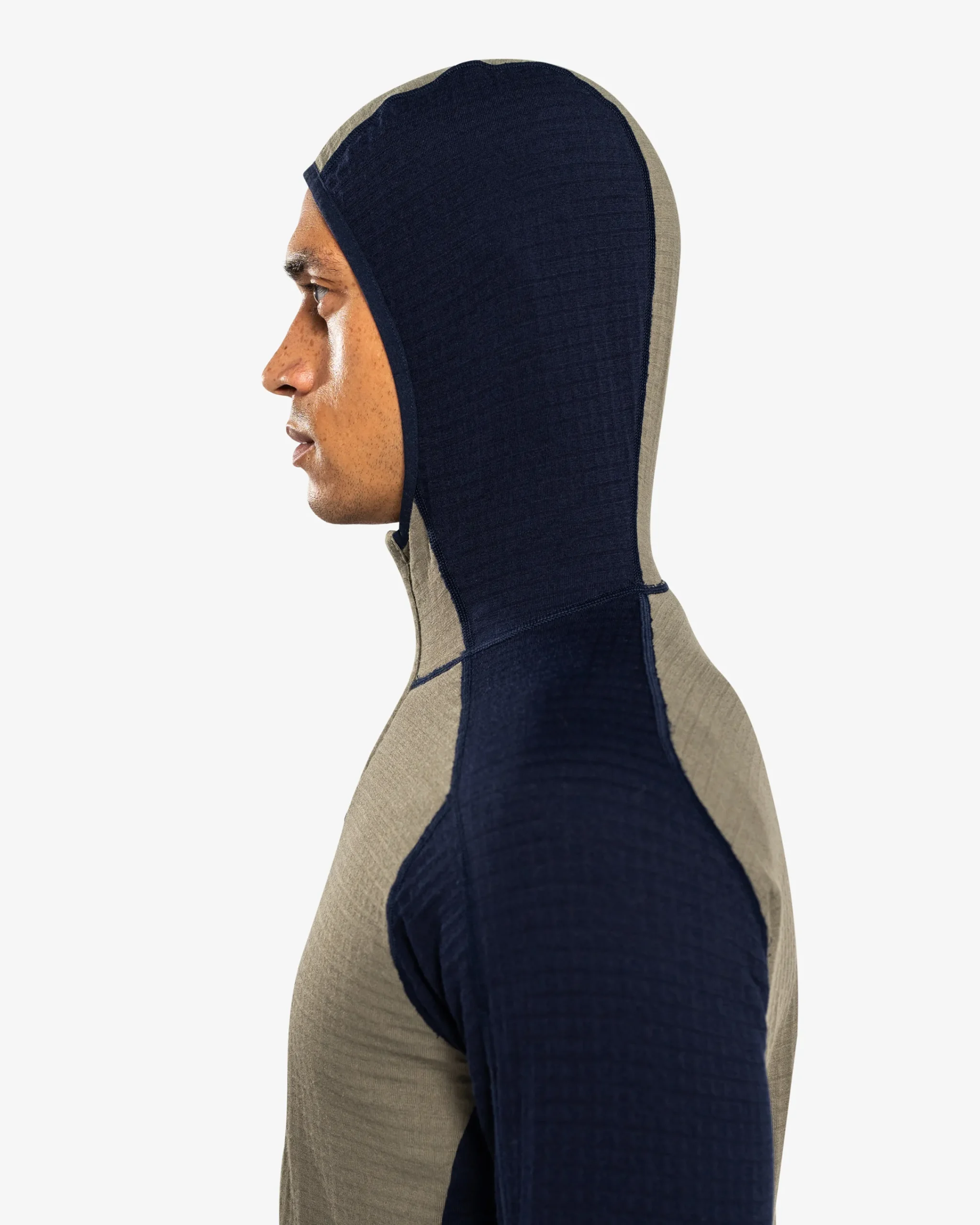 New Peak Field Hoodie Full Zip Mellomlag Mellomlag