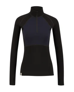 Cheap Peak Map Half Zip Baselagstopp Ullundertøy
