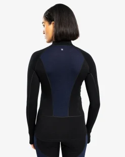 Cheap Peak Map Half Zip Baselagstopp Ullundertøy