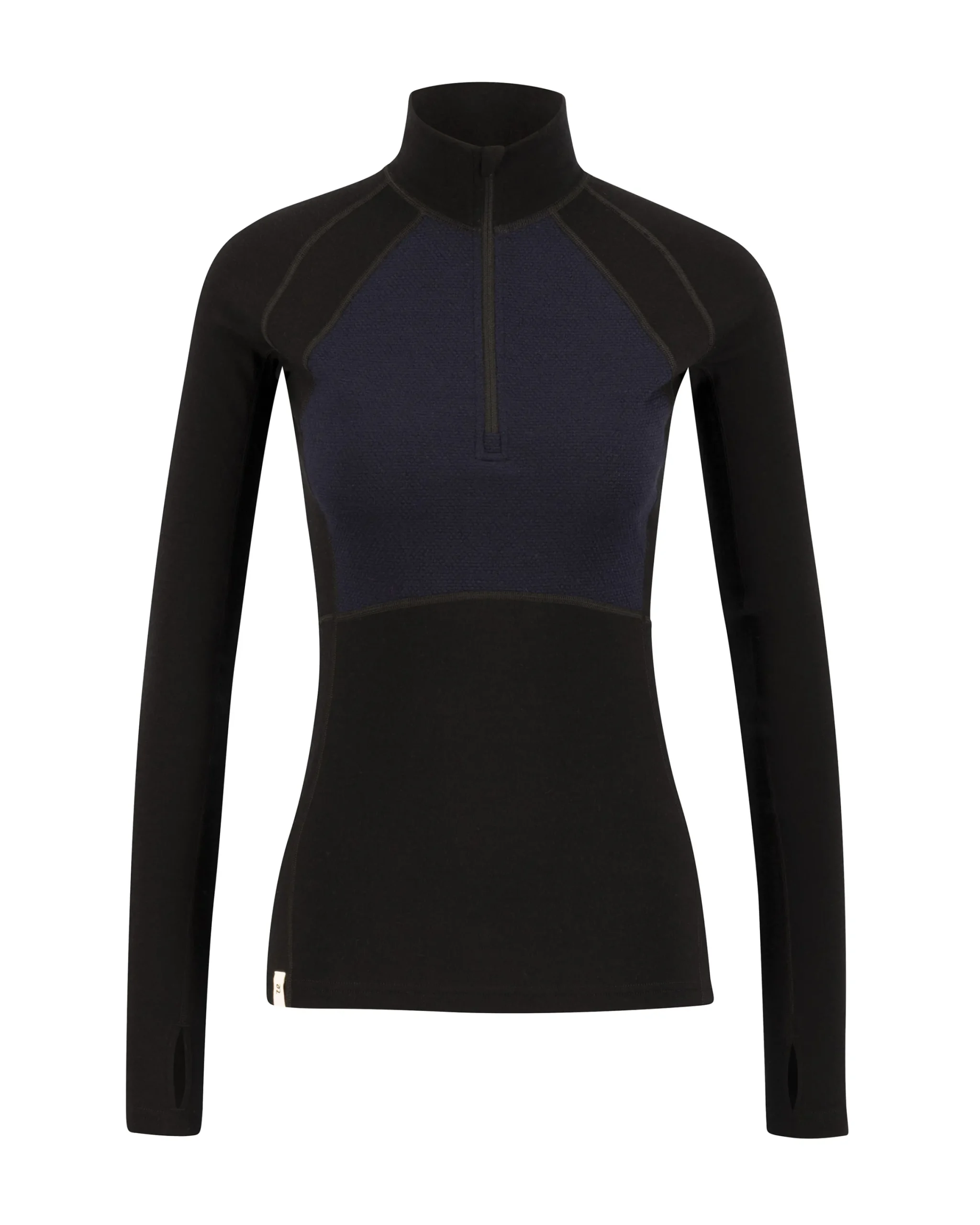 Cheap Peak Map Half Zip Baselagstopp Ullundertøy