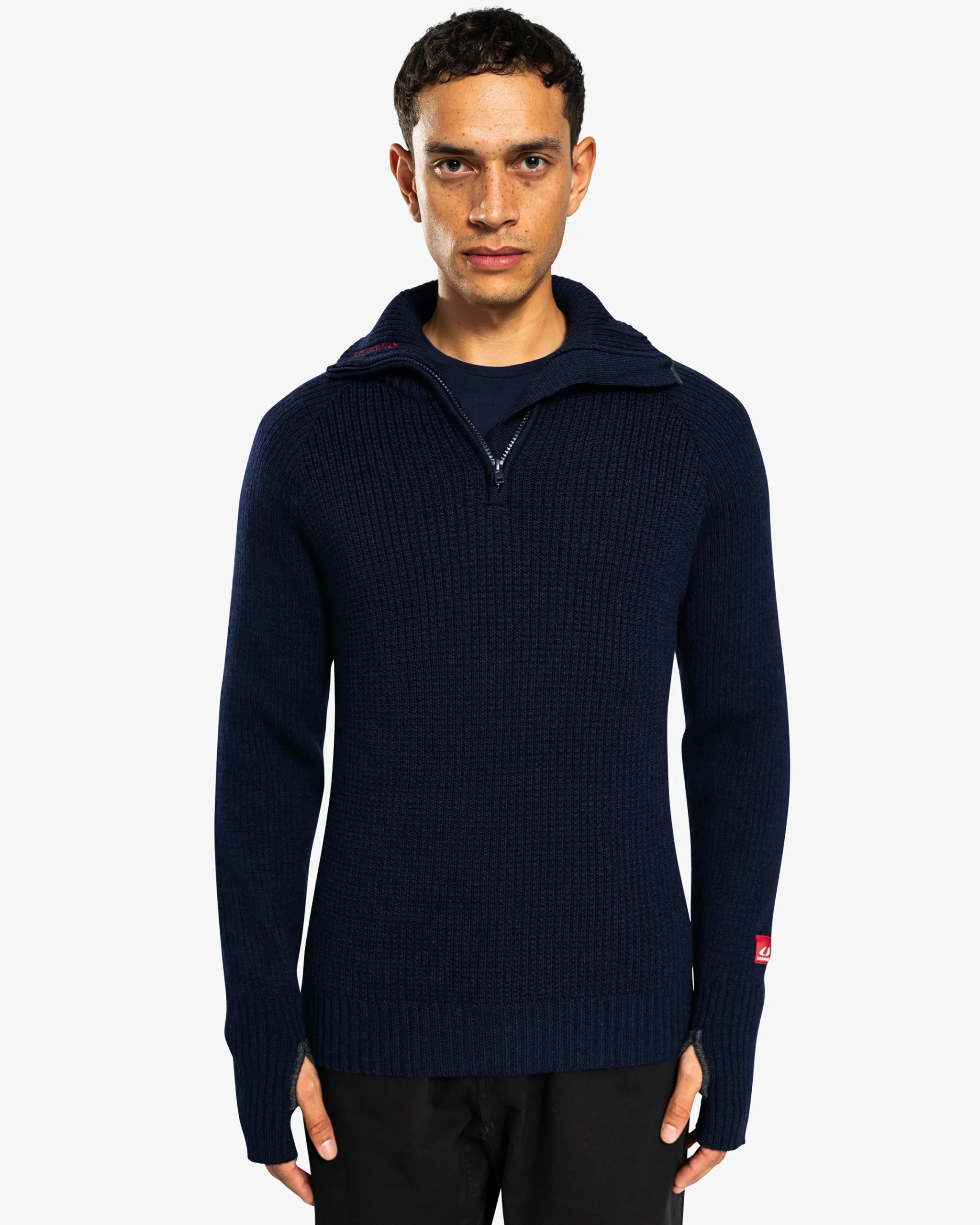 Cheap Rav Half Zip Genser Ullstrikk|Ullstrikk