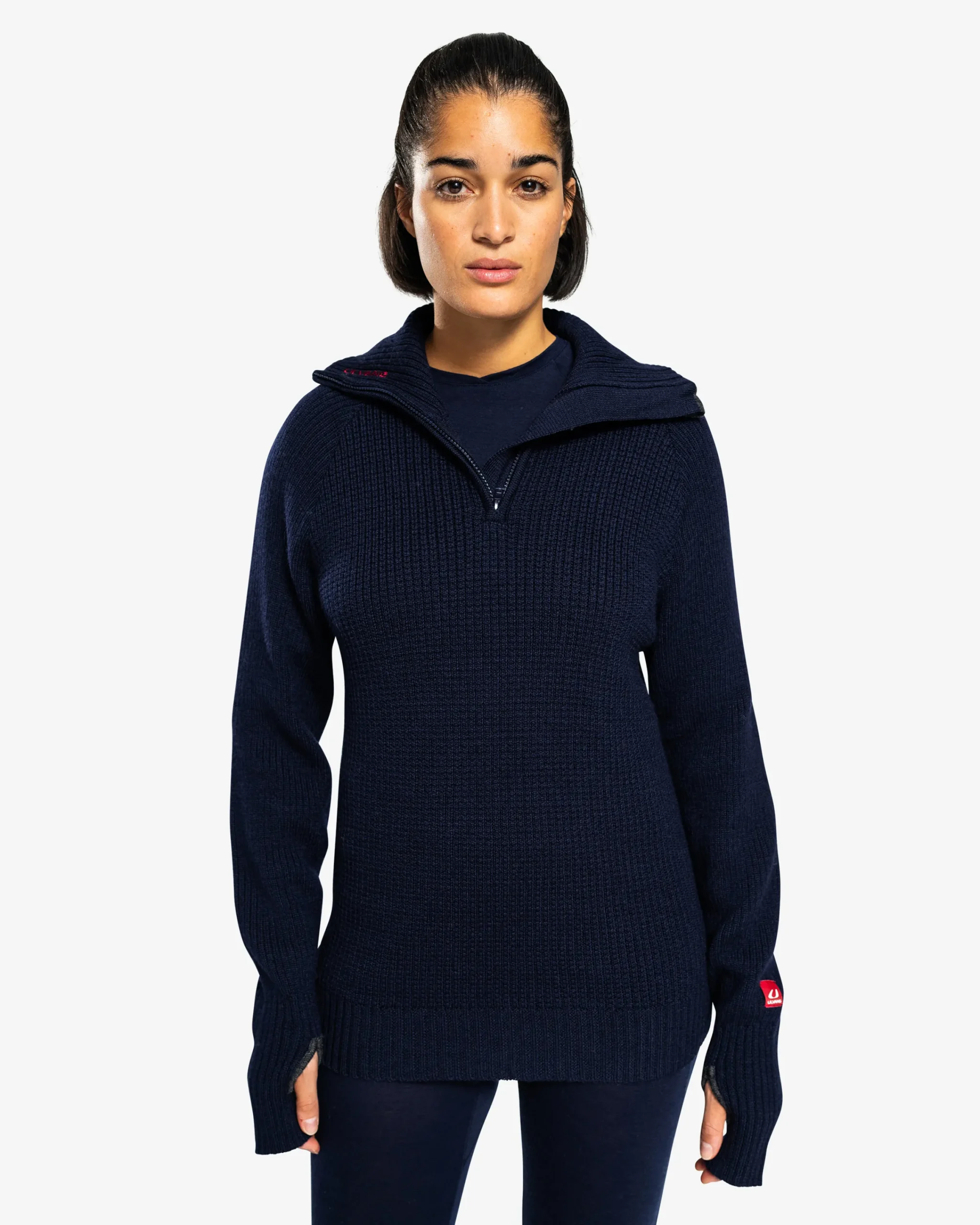 Cheap Rav Half Zip Genser Ullstrikk|Ullstrikk