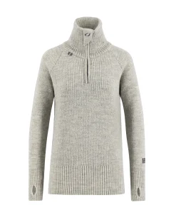 Outlet Vegard Half Zip Genser Ullstrikk